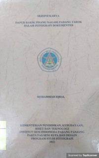 Kerajinan logam Sungai Pua Dalam fotografi dokumenter: skripsi karya + CD