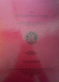 Pembelajaran ansambel lagu”aku milikmu” karya Rika Kuswari di SMA N 2 Padangpanjang