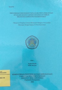 Pertunjukan Dikie Rabano pada acara pesta perkawinan di Nagari Ujuang Gadiang Kecamatan Lembah Melintang Kabupaten Pasaman Barat :skripsi + CD