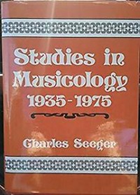 Studies in musicology 1935- 1975