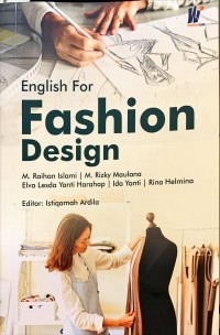 English for fashion design