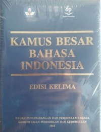 Kamus besar bahasa Indonesia