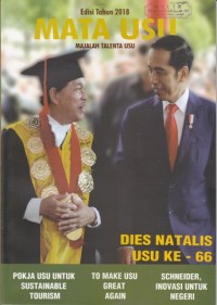 Mata USU: majalah talenta USU