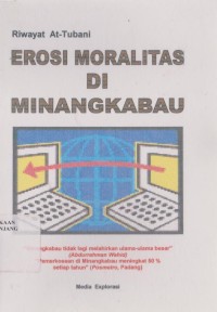 Erosi moralitas di Minangkabau