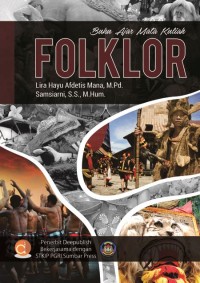 Buku ajar mata kuliah folklor