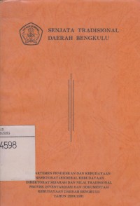 Senjata tradisional daerah Bengkulu