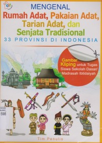 Mengenal rumah adat , pakaian adat , tarian adat dan senjata tradisional 33 Provinsi di Indonesia