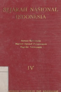 Image of Sejarah nasional Indonesia IV