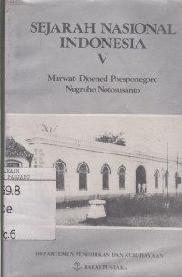 Image of Sejarah nasional Indonesia V