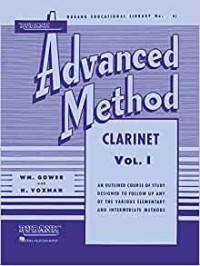 Advanced method clarinet