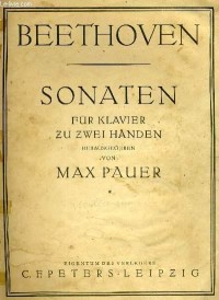 Beethoven sonaten fur klavier zu zwei handen