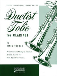 Image of Duetist folio for clarinet