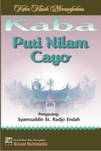 Kaba puti Nilam Cayo: cerita klasik  minangkabau