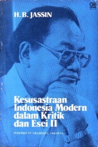 Kesusastraan Indonesia Modern dalam Kritik dan Esei II