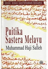 Puitika sastera Melayu : edisi khas sasterawan negara
