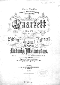 String quatet no.2 (op.43): violin I