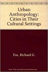 Urban anthropology: cities in their cultural setting