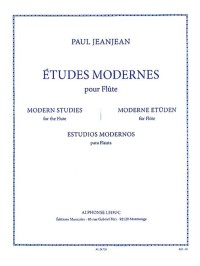 Image of Etudes modernes pour flute