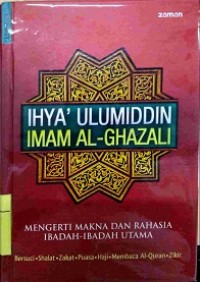 Ihya' ulumiddin Imam Al-Ghazali