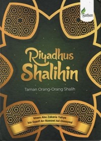 Image of Riyadhus shalihin :taman orang-orang shalih