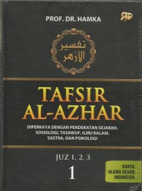 Tafsir al-azhar 1 : Juz 1,2,3