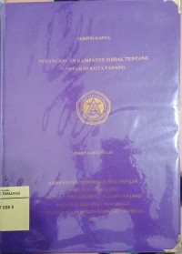 Perancangan kampanye sosial tentang sampah kota Padangpanjang: Lap.karya