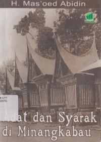 Adat dan syarak di minangkabau