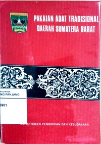 Pakaian adat tradisional daerah Sumatera Barat