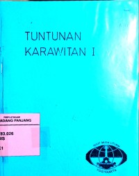 Tuntunan karawitan I: untuk kursus musik gereja