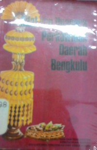 Adat dan upacara perkawinan daerah Bengkulu