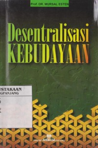 Desentralisasi kebudayaan