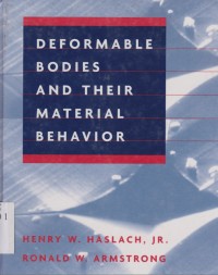 Deformable bodies and their material behavior