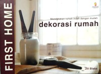 First home: dekorasi rumah