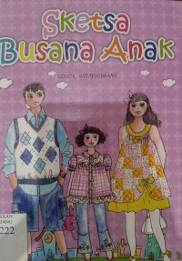 Sketsa busana anak