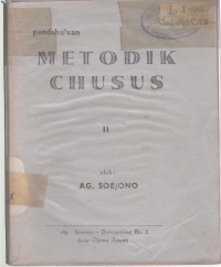 Image of Metodik chusus II