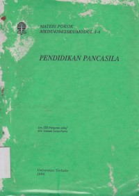 Materi pokok pendidikan pancasila modul 1-6