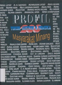 Profil tokoh aktifis dan pemuka masyarakat Minang