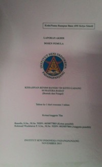 Kerajinan rendo bangku di Koto Gadang Sumatera Barat