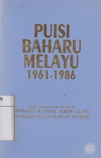 Puisi baharu Melayu 1961-1986