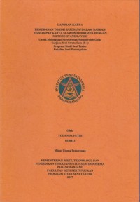 Pemeranan tokoh si sedang dalam naskah terdampar karya Slawomir Mrozek dengan metode Stanislavsky