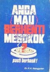 Anda mau berhenti merokok? pasti berhasil