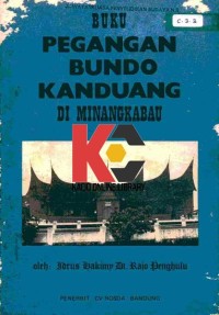 Buku pengangan bundo kanduang diminangkabau