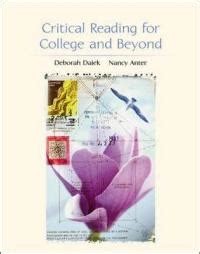 Critical Reading for college and beyond