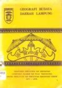 Geografi budaya daerah Lampung