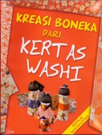 Kreasi wanita dari kertas washi