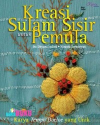 Kreasi sulam sisir untuk pemula