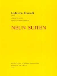 Neun suiten : alte musik fur gitarre