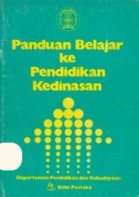 Panduan belajar ke pendidikan kedinasan