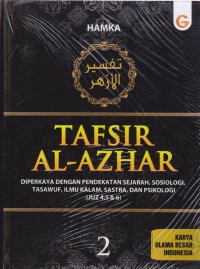 Tafsir al-azhar 2 : Juz 4,5,6
