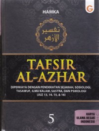 Tafsir al-azhar 5 : Juz 13,14,15,16
